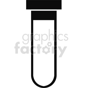 test tubes clipart black and white