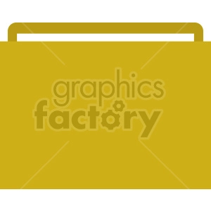 folder vector flat icon clipart