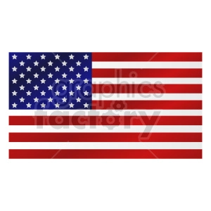 Flag of North America vector clipart 02