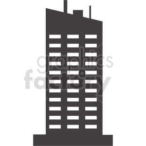 skyscraper vector icon