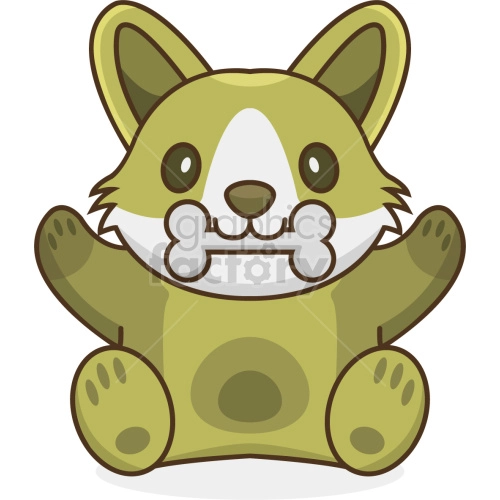 clipart cute dog