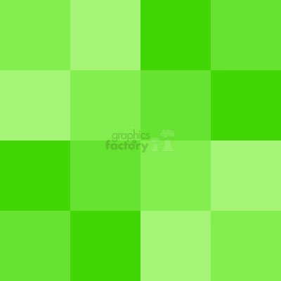 Green Checkerboard Grid Pattern