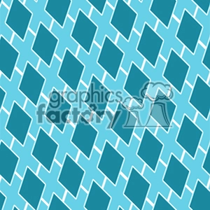 Seamless Blue Diamond Pattern Background