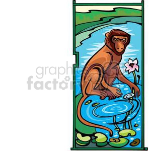 Monkey Zodiac Sign in Nature