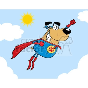 cartoon-superhero-dog