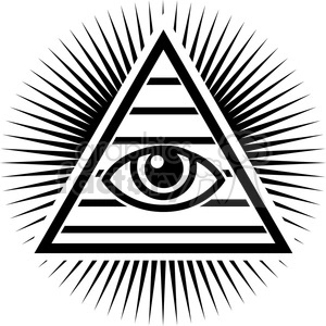 all seeing Illuminati eye pyramid