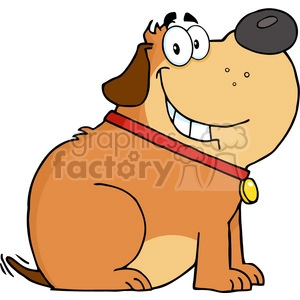 Comical Cartoon Dog - Funny Puppy