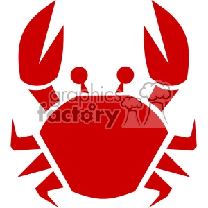 cartoon crab svg cut file