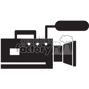 video camera vector icon art