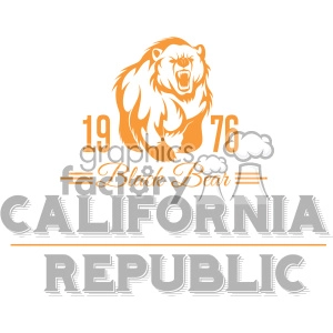 california state logo design vector art v2