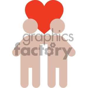 relationship valentines vector icon