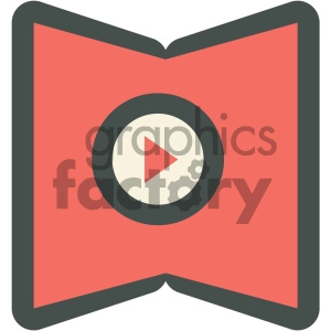 video tutorial education icon