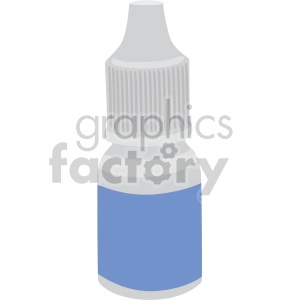 eye dropper bottle no background