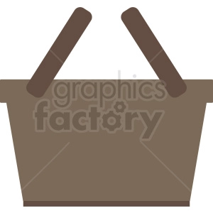 picnic baskets vector clipart