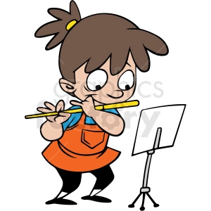 flutist clipart house