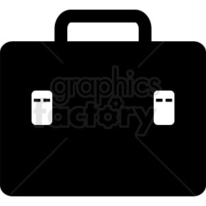 Black and White Briefcase