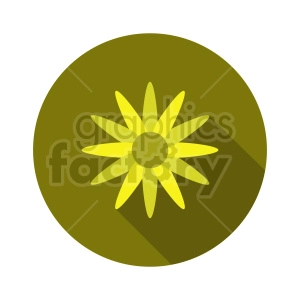 flower vector clipart design 3