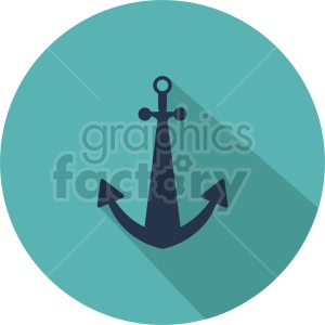 anchor vector icon graphic clipart 2
