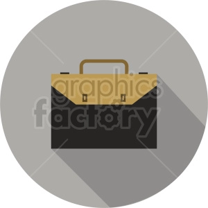 briefcase vector clipart 1