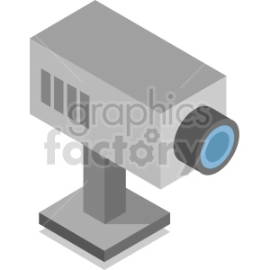 security camera vector icon clipart 1