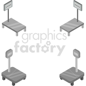 Isometric Platform Weighing Scales