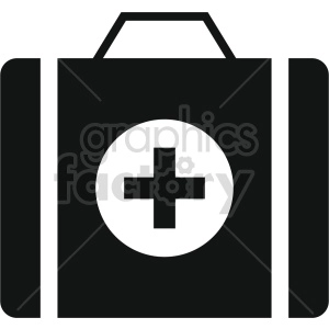medical kit vector icon clipart 8