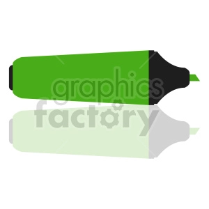 highlighter marker vector clipart icon