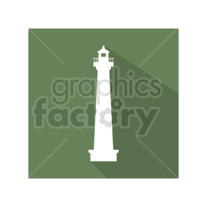 tall lighthouse vector graphic