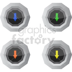 download button vector graphic