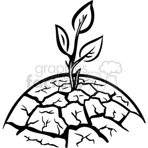 drought clipart black and white