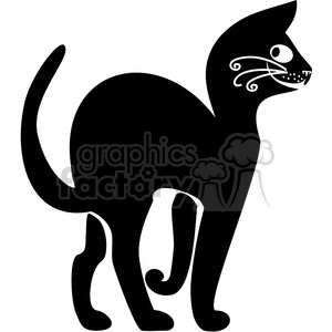Black Cat - Stylized Feline