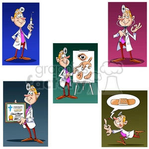 doug the cartoon doctor image set