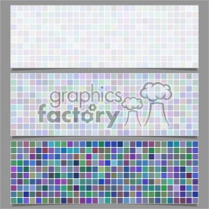 Colorful Grid with Varying Shades