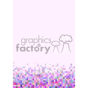 shades of pink pixel vector brochure letterhead bottom background template