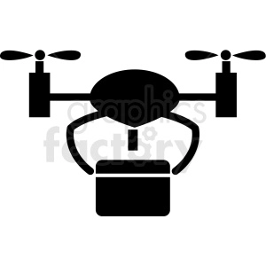 drone delivery tech icon
