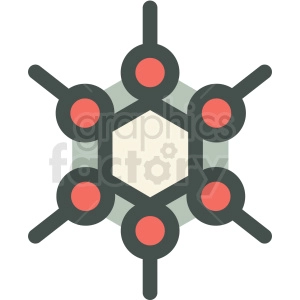 fullerene allotrope carbon tech icon
