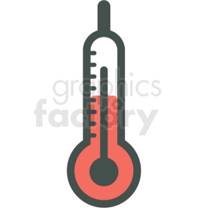 thermometer vector icon