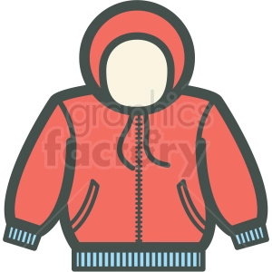 hoodie vector icon