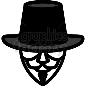 anonymous vector icon image