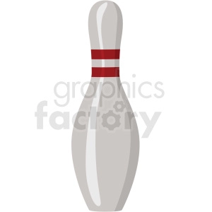 bowling pin vector clipart no background