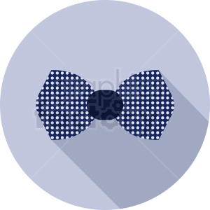 bow tie vector icon on circle background