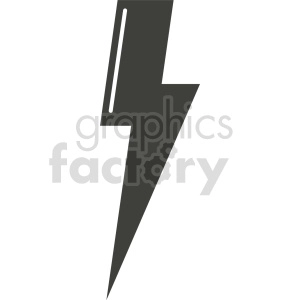 lightning vector icon graphic clipart 4