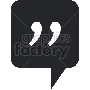 quotes sign vector clipart