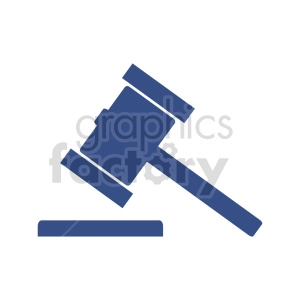 justice gavel vector graphic