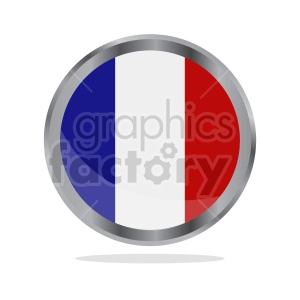 French Flag Badge