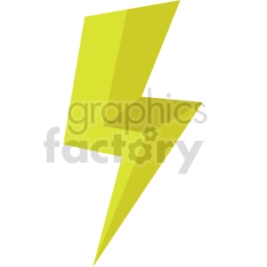 isometric lightning vector icon clipart 7