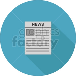 isometric newspaper vector icon clipart 1