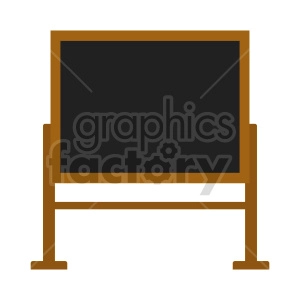 reversible chalkboard vector clipart