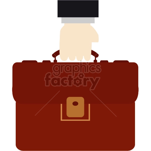 business briefcase vector graphic