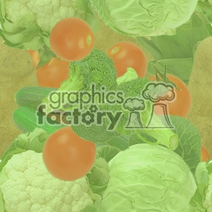 tiled vegetable background
